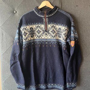 Blue Dale of Norway Sweater